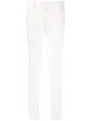 Zadig & Voltaire Prune Rhinestones-studded Trousers In White