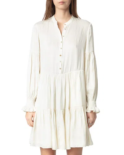 ZADIG & VOLTAIRE RANDY SATIN MINI DRESS