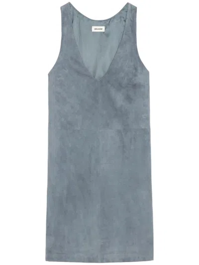 Zadig & Voltaire Rasha Dress In Blau