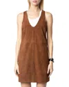 Zadig & Voltaire Rasha Mini Dress In Cognac