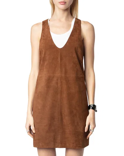 ZADIG & VOLTAIRE RASHA SUEDE DRESS
