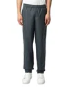 Zadig & Voltaire Regular Fit Pull On Linen Pants In Vert De Gris