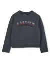 Zadig & Voltaire Rhinestone-embellished Sweatshirt In Grey
