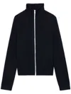 Zadig & Voltaire Ribbed Wool Cardigan In Blue