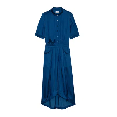 ZADIG & VOLTAIRE RIMA SATIN DRESS
