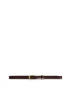 Zadig & Voltaire Rise Croc Embossed Belt In Bonny