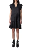 ZADIG & VOLTAIRE RITO SATIN SHIFT DRESS