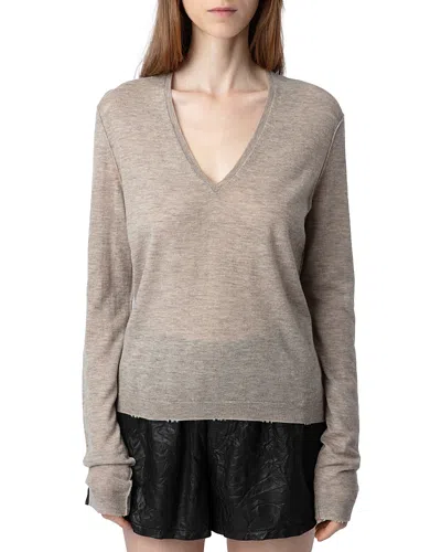 ZADIG & VOLTAIRE RIVY CASHMERE SWEATER