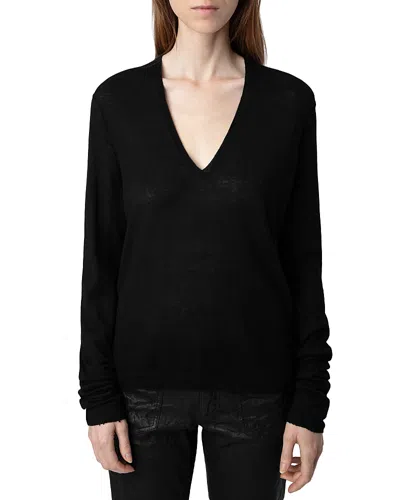 ZADIG & VOLTAIRE RIVY CASHMERE SWEATER