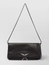 Zadig & Voltaire Rock Crossbody Bag Chain Strap In Black