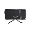 Zadig & Voltaire Rock Grained Bag In Black
