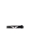 Zadig & Voltaire Rock Leather Bracelet In Black