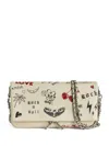 Zadig & Voltaire Rock Love Clutch Bag In Neutrals