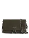 Zadig & Voltaire Rock Nano Clutch Bag In 绿色