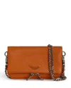 Zadig & Voltaire Rock Nano Leather Crossbody In Vibe