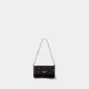 Zadig & Voltaire Rock Nano Lucky Charms Crossbody -  - Leather - Black In Black