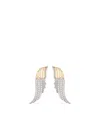 Zadig & Voltaire Rock Over Earrings In Silver