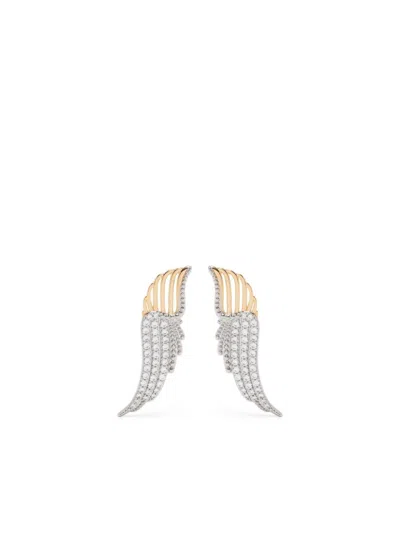 Zadig & Voltaire Rock Over Earrings In Silver