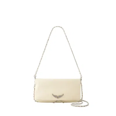 Zadig & Voltaire Rocky Swing Your Wings Crossbody - Leather - Beige