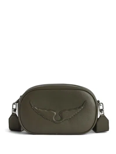 Zadig & Voltaire Rock With You Cross Body Bag In Green