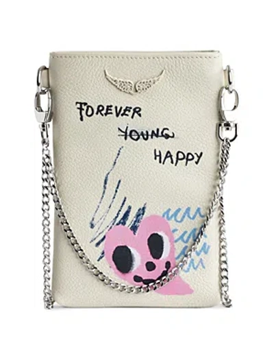 Zadig & Voltaire Rock X Humberto Cruz Phone Pouch In Flash