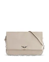 Zadig & Voltaire Rock Xl Clutch In Flash