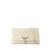 ZADIG & VOLTAIRE ROCKY SWING YOUR WINGS CROSSBODY - LEATHER - BEIGE