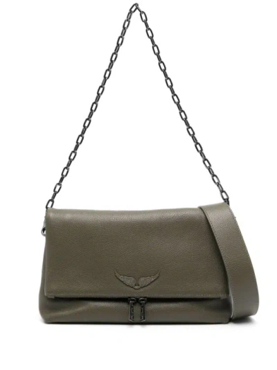 Zadig & Voltaire Rocky Tote Bag In Green