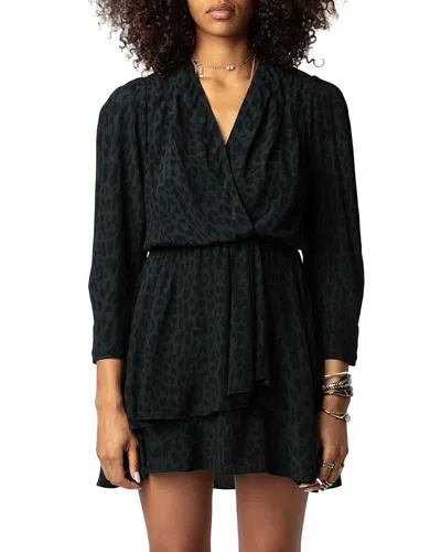 Zadig & Voltaire Rogers Mini Dress In Peaks