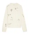 Zadig & Voltaire Uppy Graffiti Print Sweatshirt