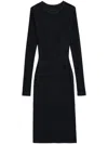 Zadig & Voltaire Ruby Midi Dress In Black