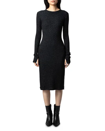 ZADIG & VOLTAIRE RUBY MIDI DRESS