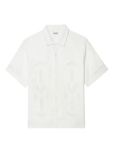Zadig & Voltaire Sam Shirt In White