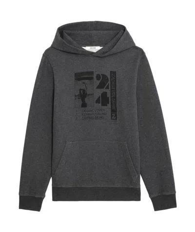 Zadig & Voltaire Sanchi Photoprint Sweatshirt In Black