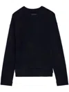 Zadig & Voltaire Markus Stars Cashmere Sweater In Blau