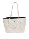Zadig & Voltaire Shopping Bag In Printed Leather