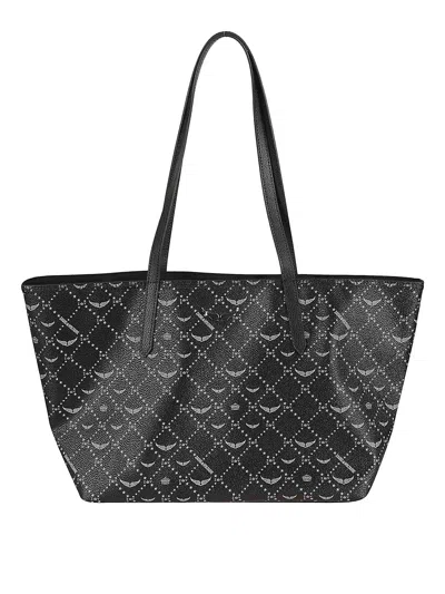 Zadig & Voltaire Shopping Bag In Printed Leather