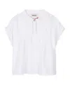 Zadig & Voltaire Bluse Mit Biesendetail In White