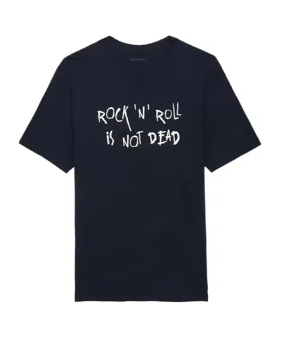 Zadig & Voltaire Tommy T-shirt In Black