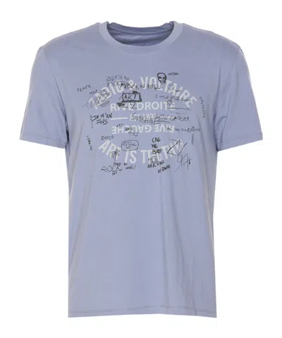 ZADIG & VOLTAIRE ZADIG  VOLTAIRE GRAFFITI PRINTED T-SHIRT