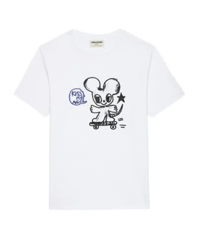 Zadig & Voltaire Short-sleeved T-shirt In White