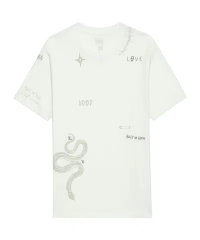 Zadig & Voltaire Short-sleeved T-shirt In White