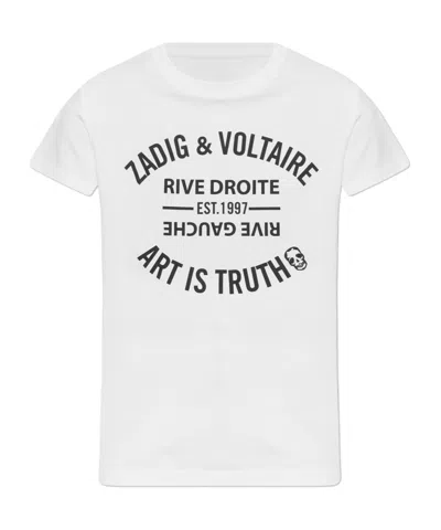 Zadig & Voltaire Short-sleeved T-shirt In White