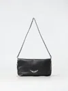 Zadig & Voltaire Rock Swing Your Wings Clutch Bag In Black