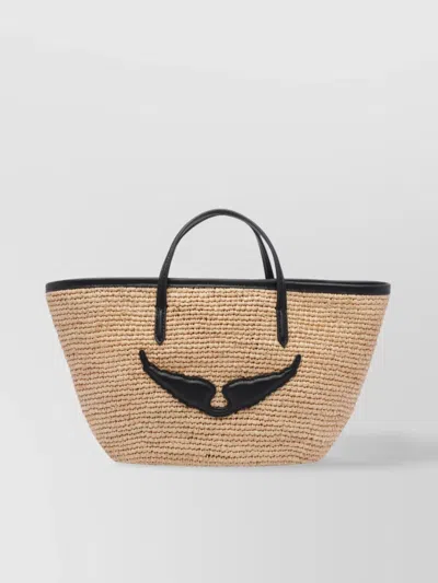 Zadig & Voltaire Shoulder Wings Pannier Bag