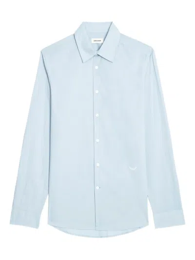 Zadig & Voltaire Sid Shirt In Blue