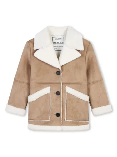 Zadig & Voltaire Single-breasted Jacket In Brown