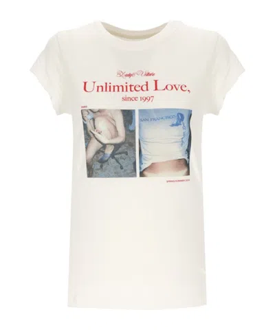 Zadig & Voltaire Skinny Cll Photograph-print T-shirt In White