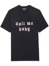Zadig & Voltaire Slogan-print T-shirt In Black