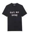 Zadig & Voltaire Slogan-print T-shirt In Black